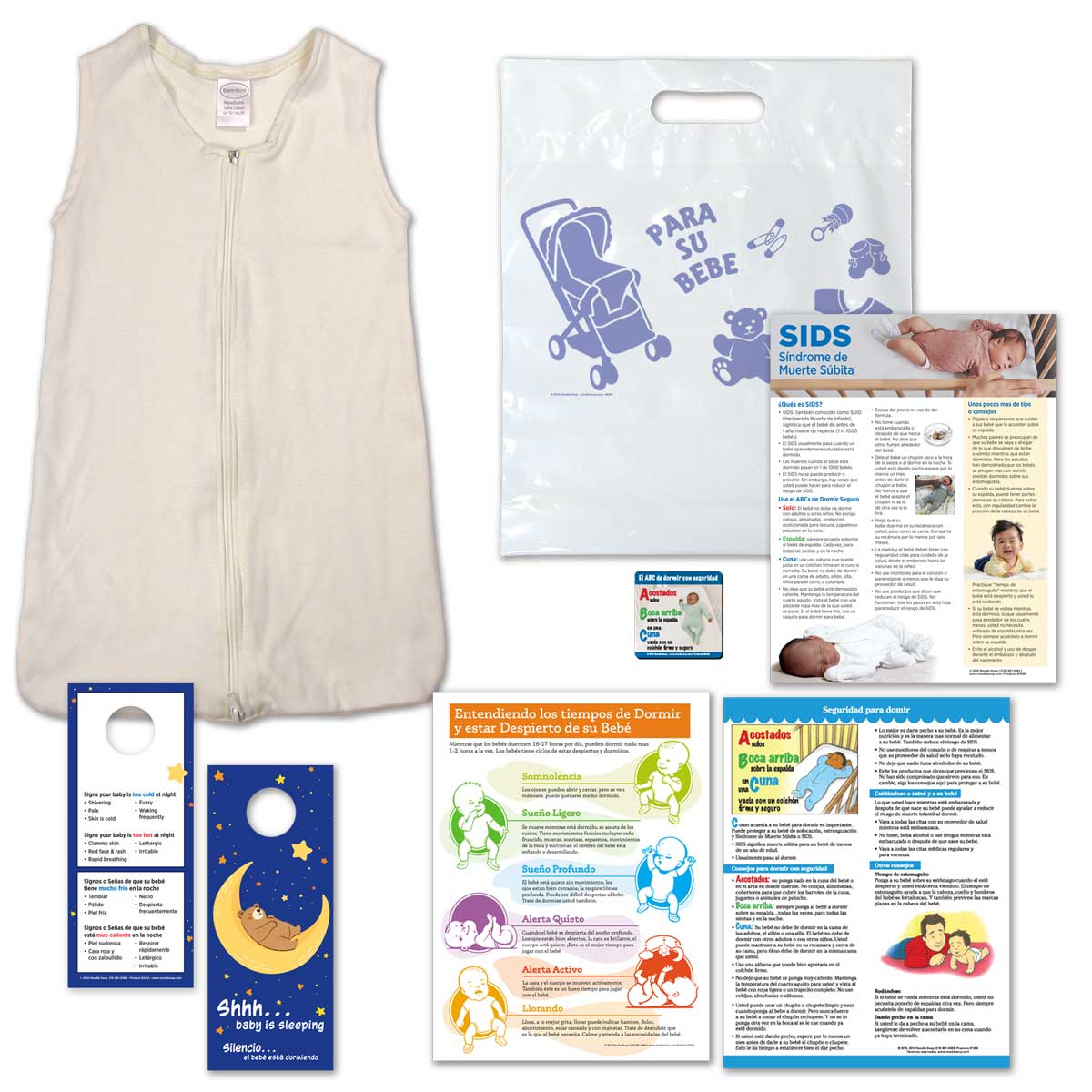 Spanish Safe Sleep Kit