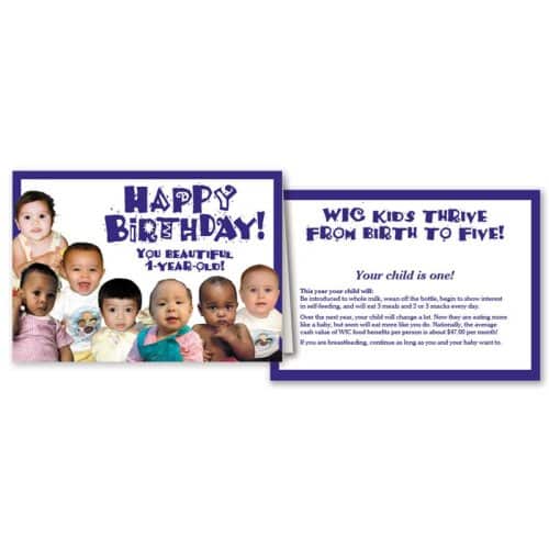 WIC Birth Day card