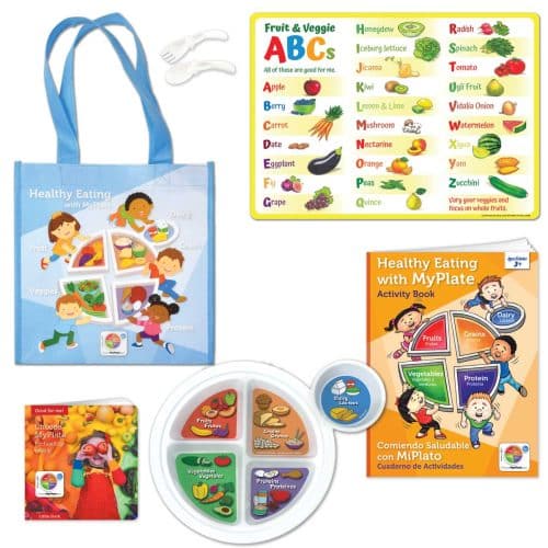 MyPlate for Kids 6-Piece Kit