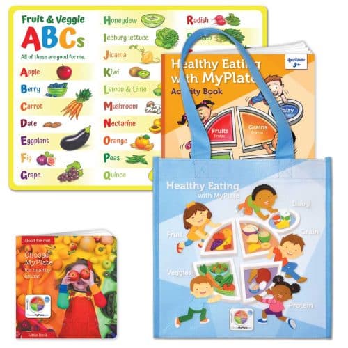 MyPlate for Kids 6-Piece Kit