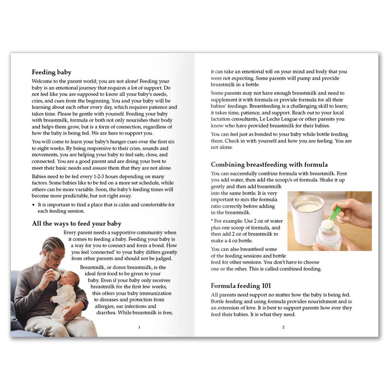 Feeding Your Baby booklet