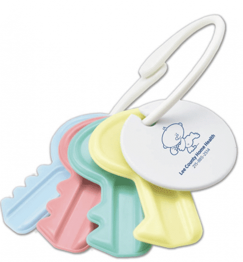 Customized Baby Keys with Fob