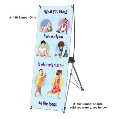 What You Teach Vinyl Banner