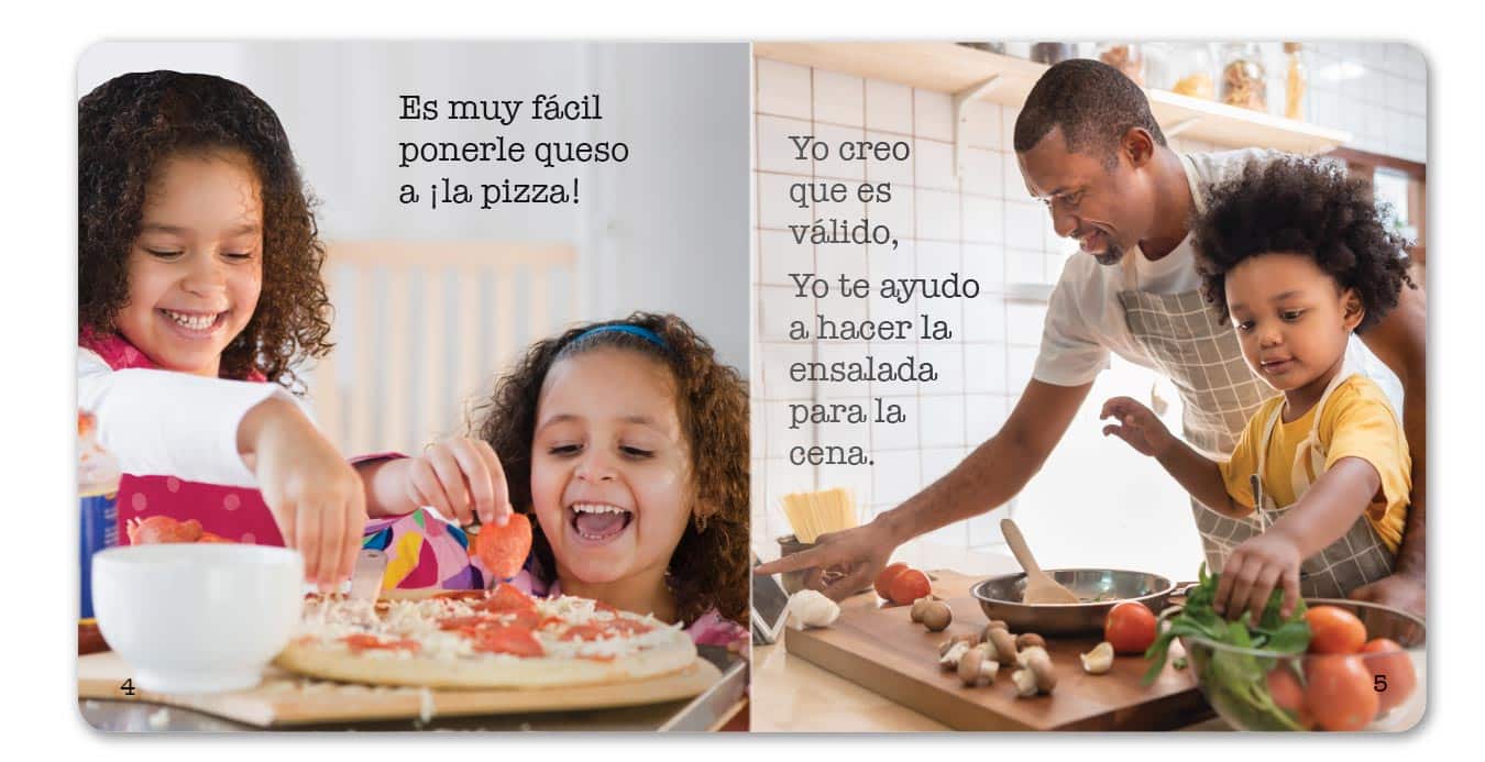 Let Me Help in the Kitchen! Little Book - Spanish