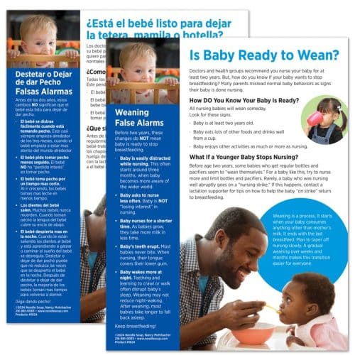 Is Baby Ready to Wean? Tear Pad