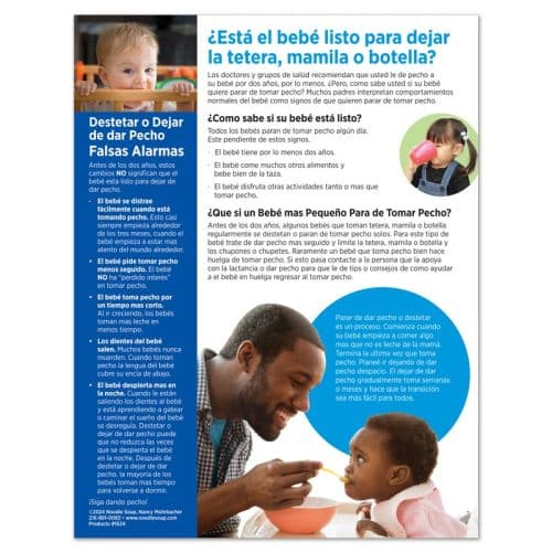 Is Baby Ready to Wean? Tear Pad