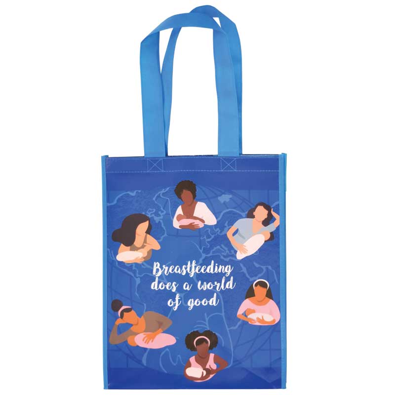 World of Good Laminated Grocery Tote