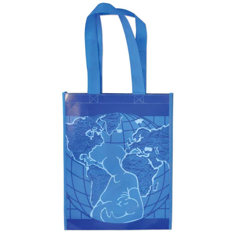 World of Good Laminated Grocery Tote