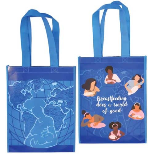 World of Good Laminated Grocery Tote