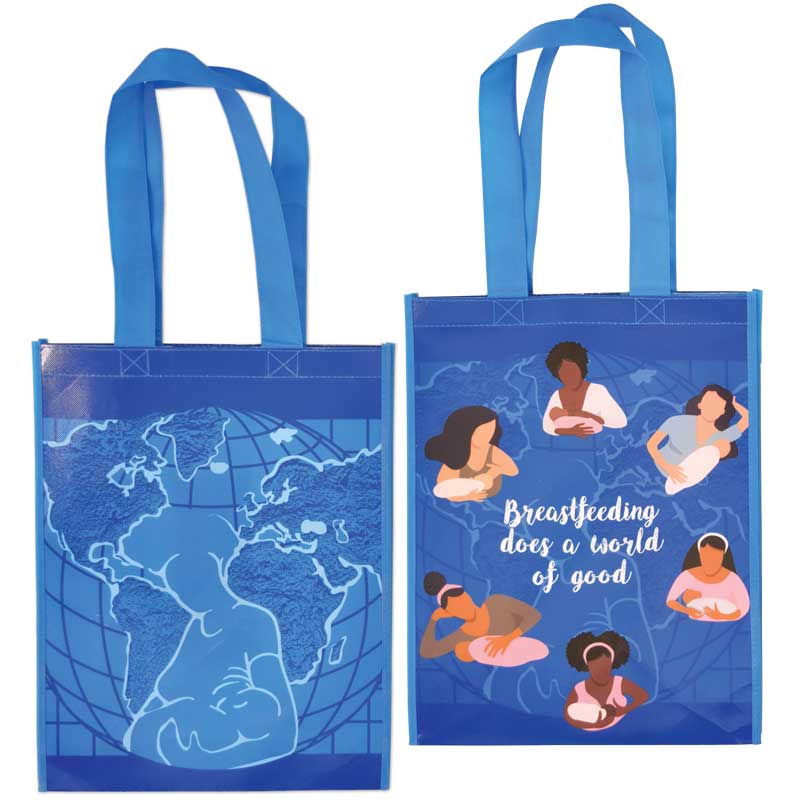 World of Good Laminated Grocery Tote