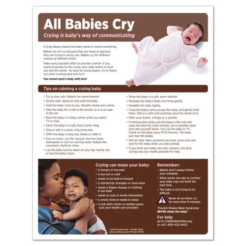 All Babies Cry Tear Pad