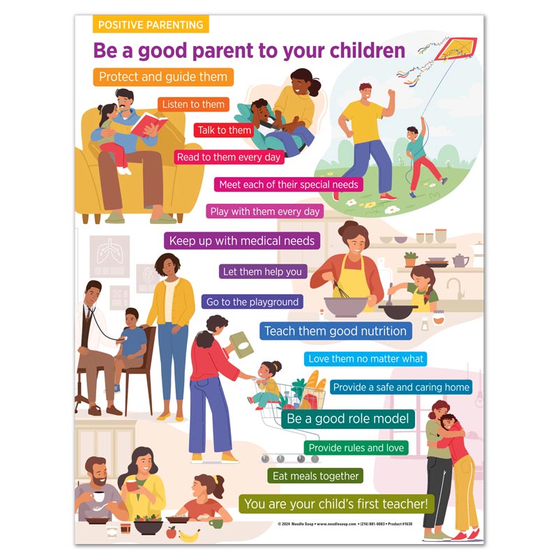 Be a Good Parent to Your Children Tear Pad