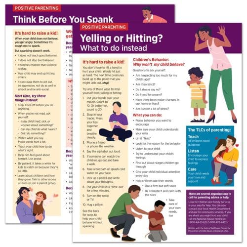 Don’t Yell, Hit or Spank Tear Pad