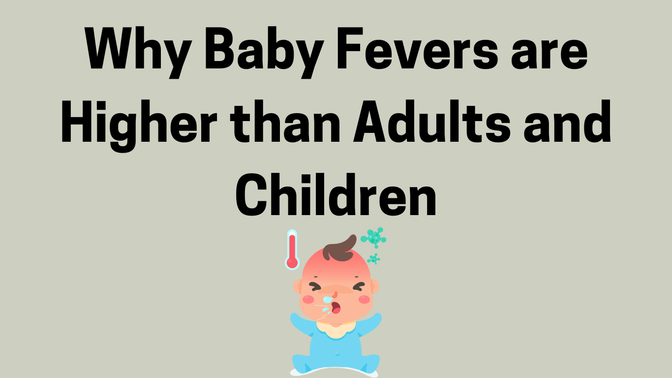 Why Baby Fevers are Higher than Adults and Children