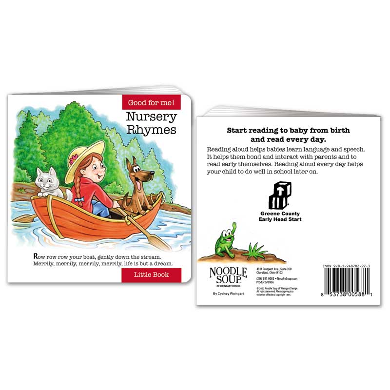 Nursery Rhymes Customized Little Book