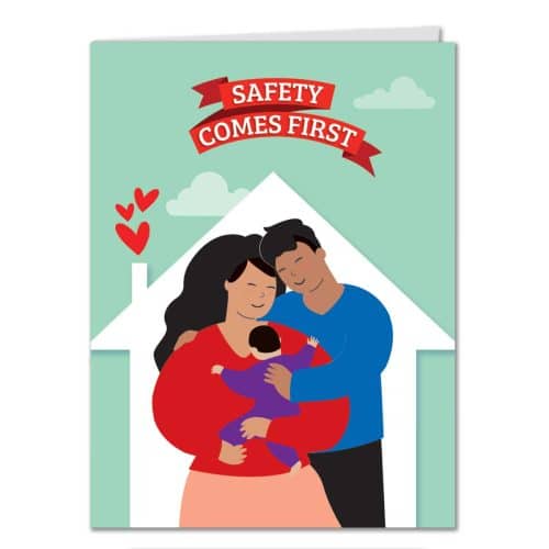 Safety Comes First Folder