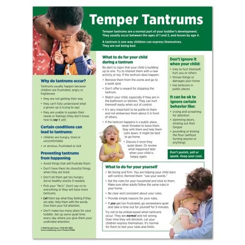 Temper Tantrums tear pad
