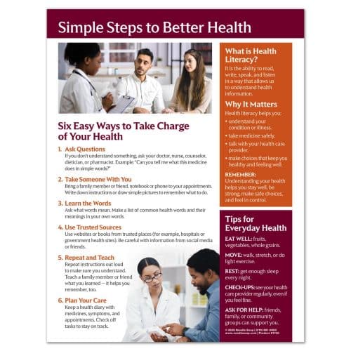 Simple Steps to Better Health - Health Literacy