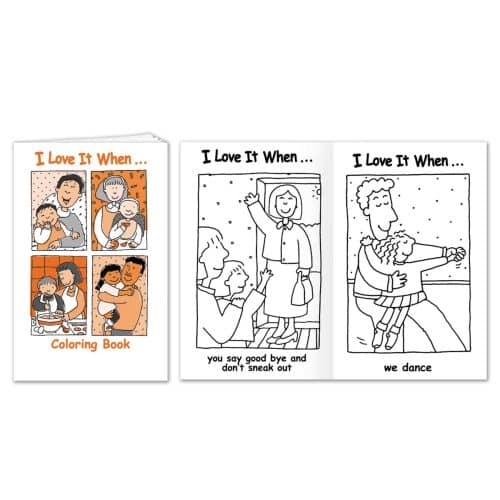 children’s coloring book kit - I Love It When
