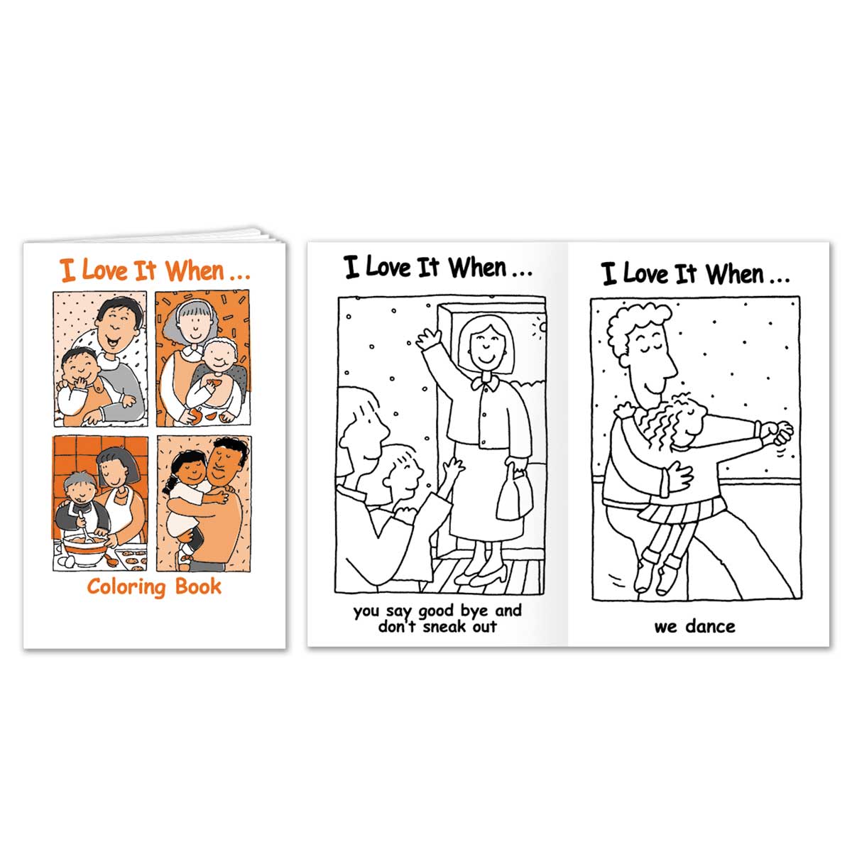 children’s coloring book kit - I Love It When