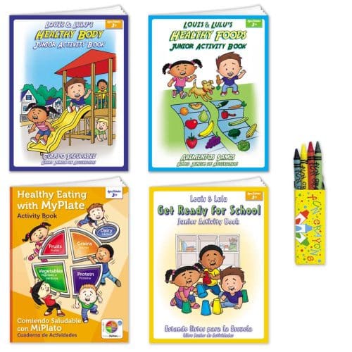 Louis and Lulu Preschool Activity Book