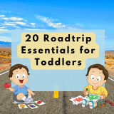 20 Roadtrip Essentials for Toddlers