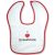 I Love Breastmilk Velcro Bib for Babies and Newborns